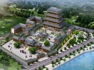 信宜寺院改扩建规划设计施工-石觉寺